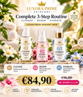 Luxora Prime Complete 3-Step Skincare Routine
