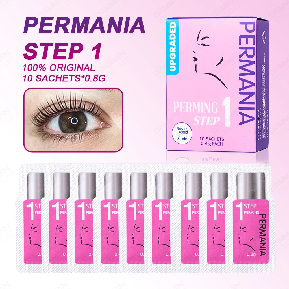 1Box Professional Permania Step1 2 3 Lash Lifting Kit Curling Eyelashes Perming Set Long Lasting Lashes Lift Glue Makeup Tools