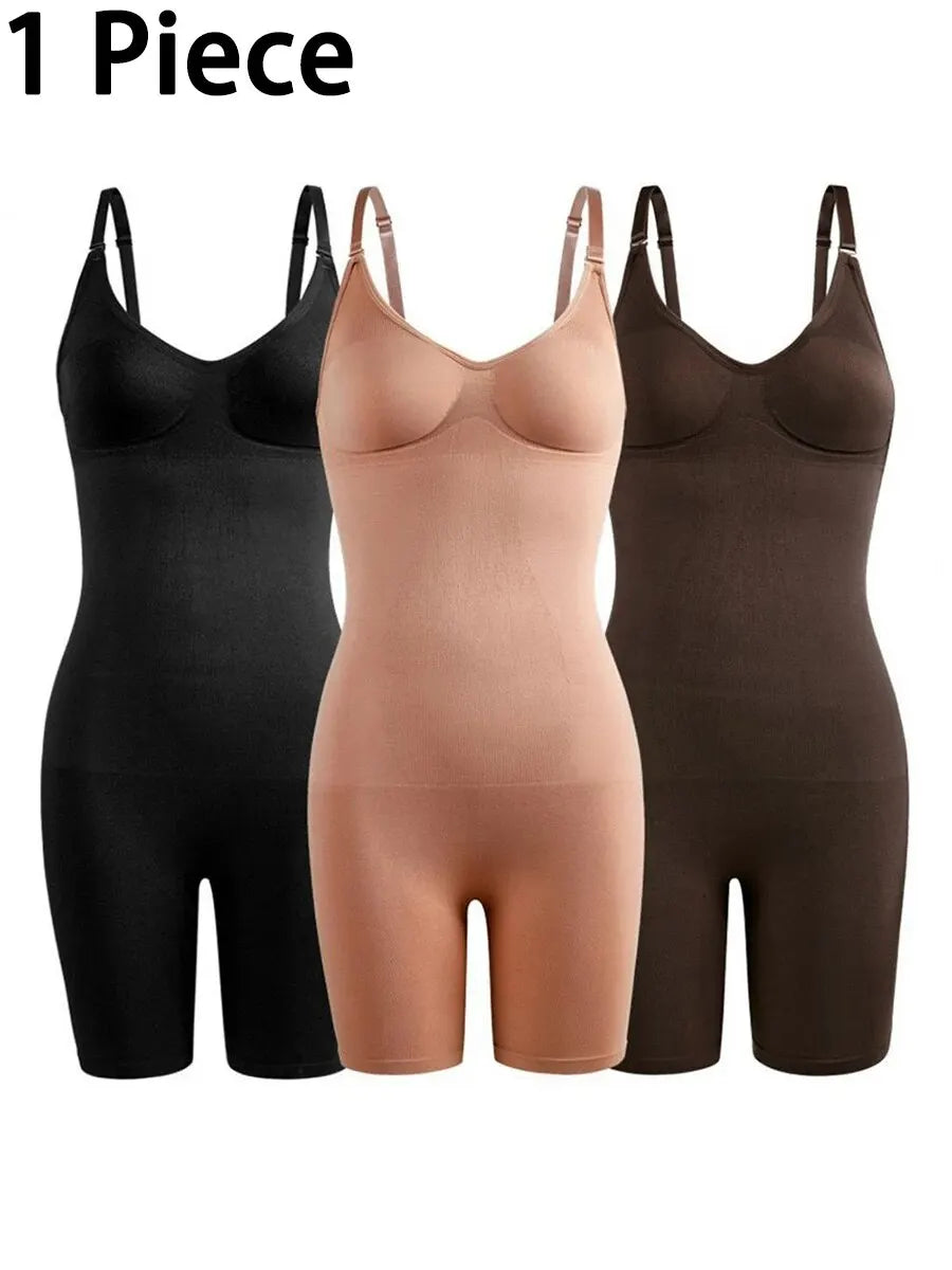 1 Piece Hip Lifting Seamless Shapewear Ladies Corset Full Body Sling Belly Beautiful Body One-piece Underwear