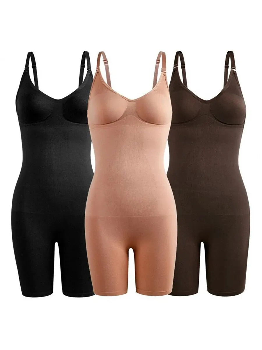 1 Piece Hip Lifting Seamless Shapewear Ladies Corset Full Body Sling Belly Beautiful Body One-piece Underwear